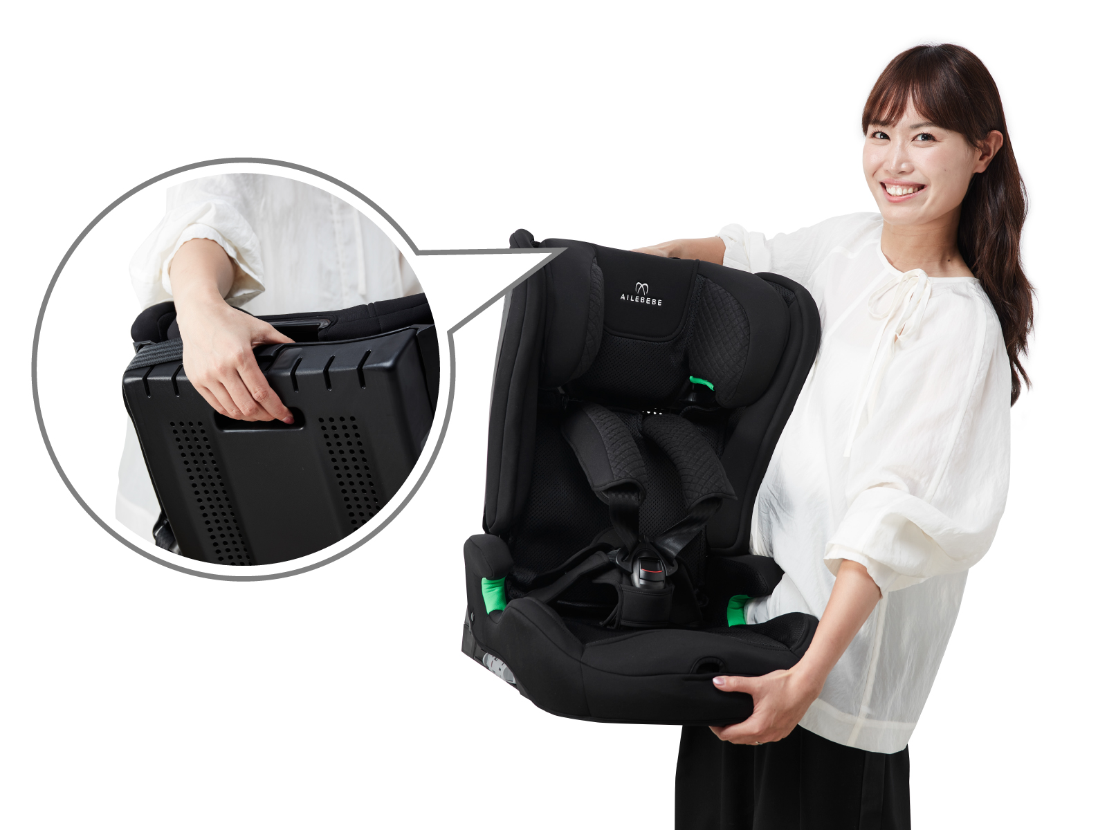 パパットR2 | 日本製チャイルドシート エールベベ AILEBEBE 公式サイト